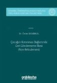 Cocugun Korunmasi Baglaminda Geri Göndermeme Ilkesi Non-Refoulement Ciltli