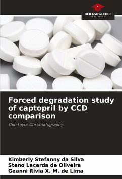 Cover Forced degradation study of captopril by CCD comparison