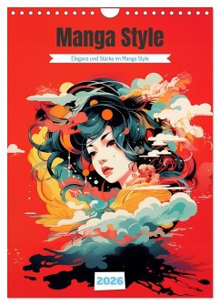 Manga Style (Wandkalender 2026 DIN A4 hoch), CALVENDO Monatskalender Manga Style (Wandkalender 2026 DIN A4 hoch), CALVENDO Monatskalender