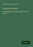 Grammaire javanaise Grammaire javanaise