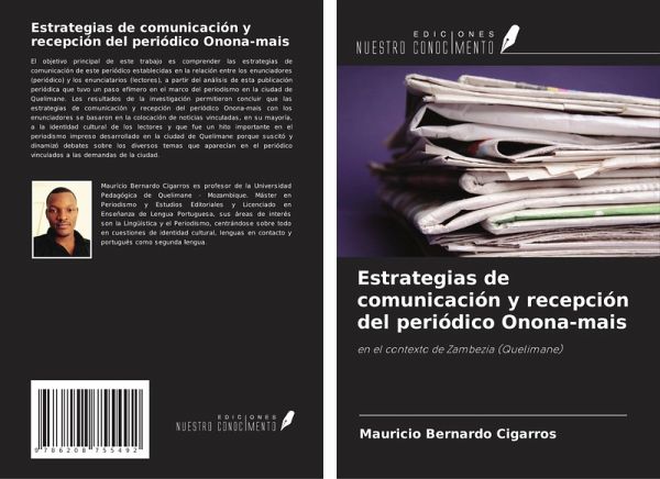 Estrategias de comunicación y recepción del periódico Onona-mais Estrategias de comunicación y recepción del periódico Onona-mais
