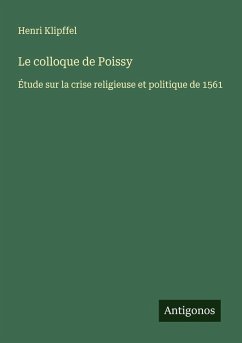 Cover Le colloque de Poissy