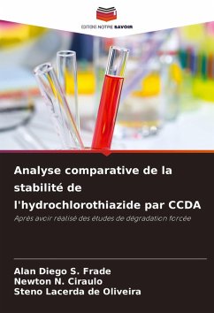 Cover Analyse comparative de la stabilité de l'hydrochlorothiazide par CCDA