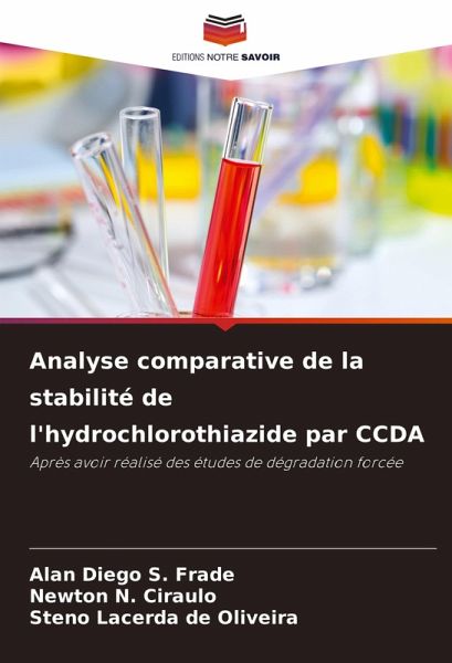 Analyse comparative de la stabilité de l'hydrochlorothiazide par CCDA Analyse comparative de la stabilité de l'hydrochlorothiazide par CCDA