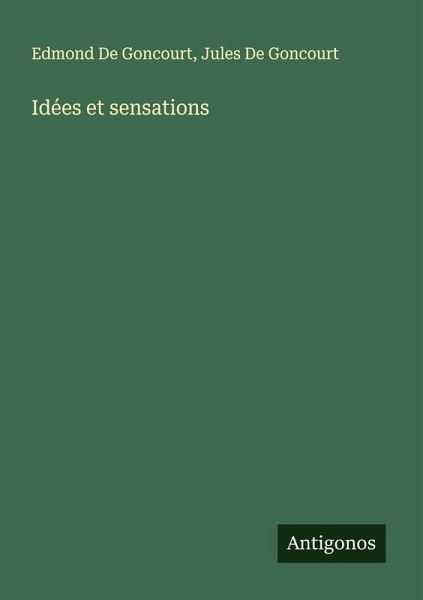 Idées et sensations