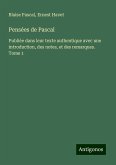 Pensées de Pascal Pensées de Pascal
