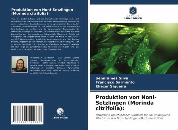 Produktion von Noni-Setzlingen (Morinda citrifolia):