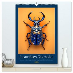 Cover Luxuriöses Gekrabbel (hochwertiger Premium Wandkalender 2026 DIN A2 hoch), Kunstdruck in Hochglanz