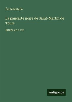 Cover La pancarte noire de Saint-Martin de Tours