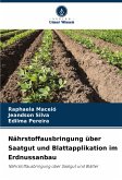 Nährstoffausbringung über Saatgut und Blattapplikation im Erdnussanbau Nährstoffausbringung über Saatgut und Blattapplikation im Erdnussanbau