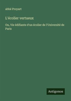 Cover L'écolier vertueux