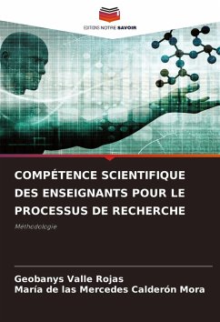 Cover COMPÉTENCE SCIENTIFIQUE DES ENSEIGNANTS POUR LE PROCESSUS DE RECHERCHE