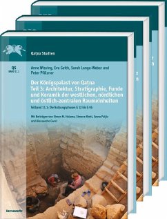 Cover Der Königspalast von Qatna. Teil 3: Architektur, Stratigraphie, Funde und Keramik der westlichen, nördlichen und östlich-zentralen Raumeinheiten