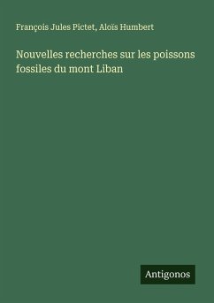Cover Nouvelles recherches sur les poissons fossiles du mont Liban