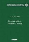 Karbon Vergisinin Yönlendirici Niteligi Karbon Vergisinin Yönlendirici Niteligi
