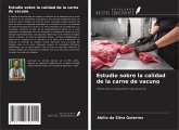 Estudio sobre la calidad de la carne de vacuno