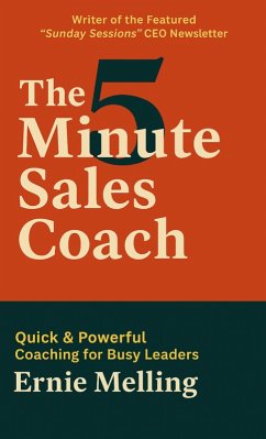 The 5 Minute Sales Coach (eBook, ePUB) - Melling, Ernie