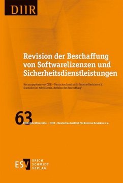 Cover Revision der Beschaffung von Softwarelizenzen und Sicherheitsdienstleistungen