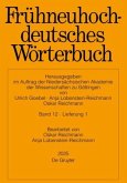 Frühneuhochdeutsches Wörterbuch. Band 12/Lieferung 1 / Frühneuhochdeutsches Wörterbuch Band 12/Lieferung 1 Frühneuhochdeutsches Wörterbuch. Band 12/Lieferung 1 / Frühneuhochdeutsches Wörterbuch Band 12/Lieferung 1
