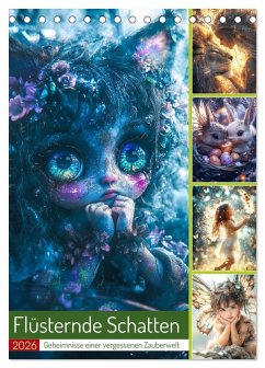 Cover Flüsternde Schatten (Tischkalender 2026 DIN A5 hoch), CALVENDO Monatskalender