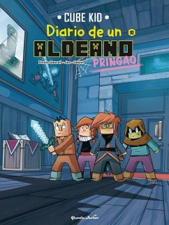 Cover Minecraft. Diario de un aldeano pringao. Cómic 10