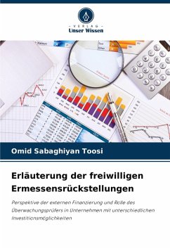 Cover Erläuterung der freiwilligen Ermessensrückstellungen