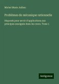 Problèmes de mécanique rationnelle Problèmes de mécanique rationnelle