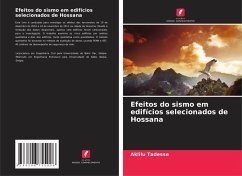 Cover Efeitos do sismo em edifícios selecionados de Hossana