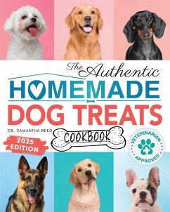 Cover The Authentic Homemade Dog Treats Cookbook
