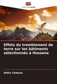 Effets du tremblement de terre sur les bâtiments sélectionnés à Hossana
