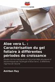 Aloe vera L. : Caractérisation du gel foliaire à différentes périodes de croissance