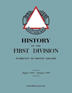 Cover HISTORY OF THE FIRST DIVISION Florence to Monte Grande