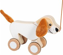 Cover small foot 12562 - Nachziehtier Hund mit Knisterohren