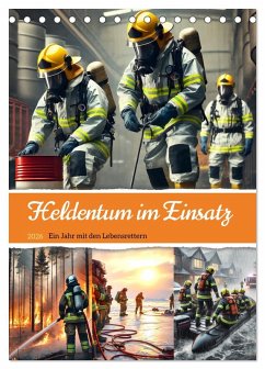 Heldentum im Einsatz - Ein Jahr mit den Lebensrettern (Tischkalender 2026 DIN A5 hoch), CALVENDO Monatskalender - Calvendo;Schimmack, Claudia Heldentum im Einsatz - Ein Jahr mit den Lebensrettern (Tischkalender 2026 DIN A5 hoch), CALVENDO Monatskalender - Calvendo;Schimmack, Claudia