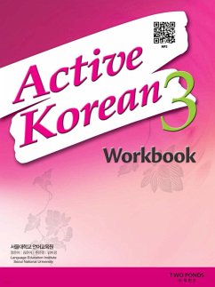 Cover Active Korean 3 Workbook (QR)