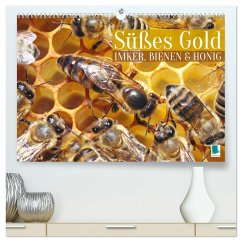 Cover Süßes Gold: Imker, Bienen & Honig (hochwertiger Premium Wandkalender 2026 DIN A2 quer), Kunstdruck in Hochglanz