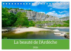 Cover La beauté de l'Ardèche (Calendrier de bureau 2026 DIN A5 vertical), CALVENDO calendrier mensuel