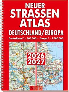 Cover Neuer Straßenatlas Deutschland/Europa 2026/2027