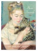 Beste Freunde Hund - Katze - Vogel - Mensch Kunstkalender (Wandkalender 2026 DIN A4 hoch), CALVENDO Monatskalender Beste Freunde Hund - Katze - Vogel - Mensch Kunstkalender (Wandkalender 2026 DIN A4 hoch), CALVENDO Monatskalender