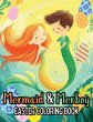 Mermaid and Merboy Easter Coloring Book - Bild 1
