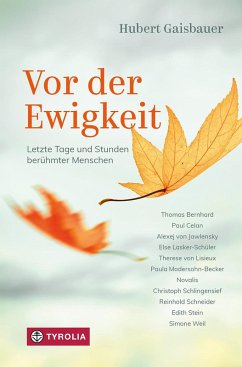 Cover Vor der Ewigkeit
