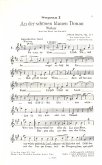 An der schönen blauen Donau op.314 für Frauenchor und Klavier Sopran 1 An der schönen blauen Donau op.314 für Frauenchor und Klavier Sopran 1