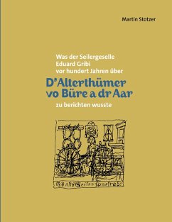 Cover D'Alterthümer vo Büre a dr Aar (eBook, ePUB)
