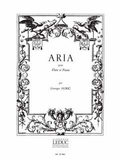 Cover Aria pour flűte et piano