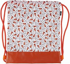 Cover Turnbeutel Geige 4C 44 x 37 cm mit 2 Kordeln zum Zuziehen