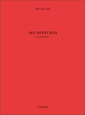 Alberto Colla, Sei Notturni Klavier Partitur Alberto Colla, Sei Notturni Klavier Partitur