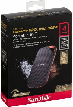 SanDisk Extreme Pro Portable SSD 4TB SDSSDE82-4T00-G25