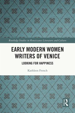 Cover Early Modern Women Writers of Venice (eBook, ePUB)