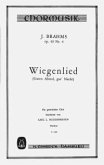 Wiegenlied op.49,4 für gem Chor (SATB) Chorpartitur Wiegenlied op.49,4 für gem Chor (SATB) Chorpartitur