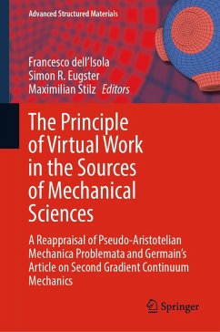 The Principle of Virtual Work in the Sources of Mechanical Sciences (eBook, PDF)